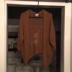 Slouchy olive Old Navy cardigan